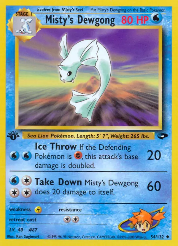Misty's Dewgong - 54