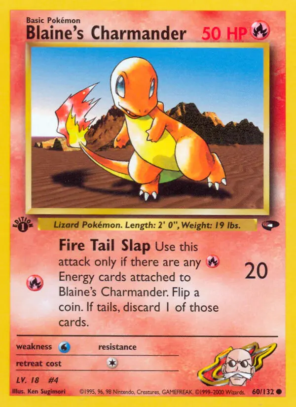 Blaine's Charmander - 60