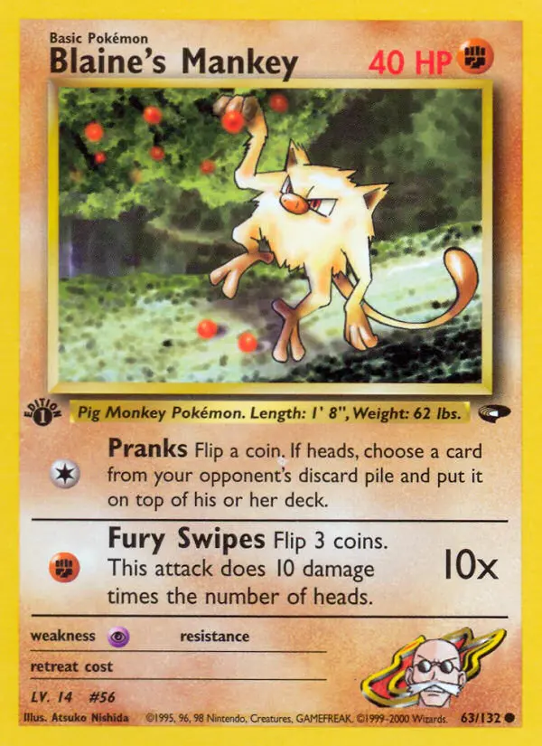 Blaine's Mankey - 63