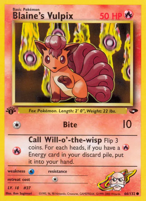 Blaine's Vulpix - 66