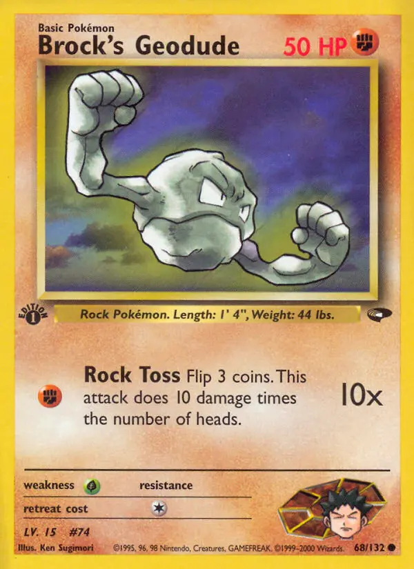 Brock's Geodude - 68