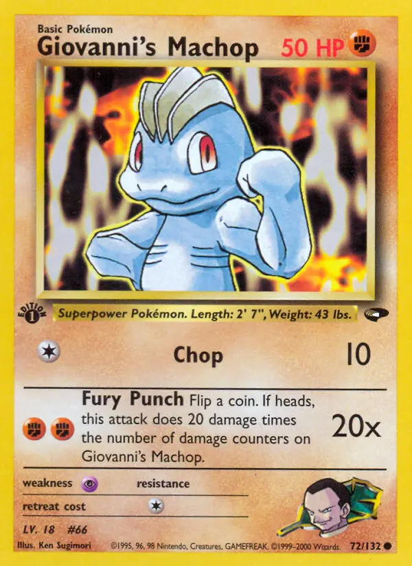 Giovanni's Machop - 72