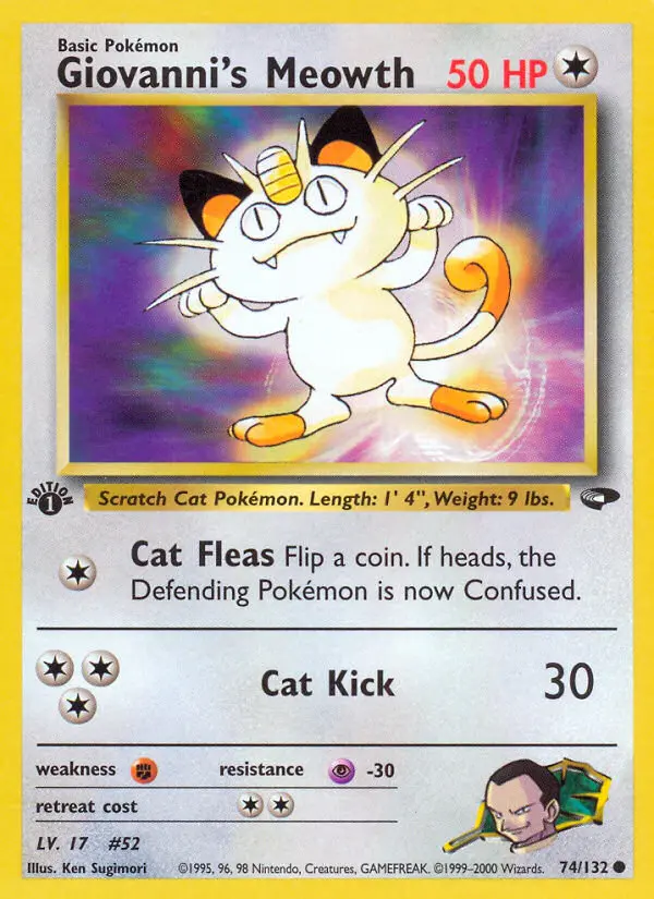 Giovanni's Meowth - 74