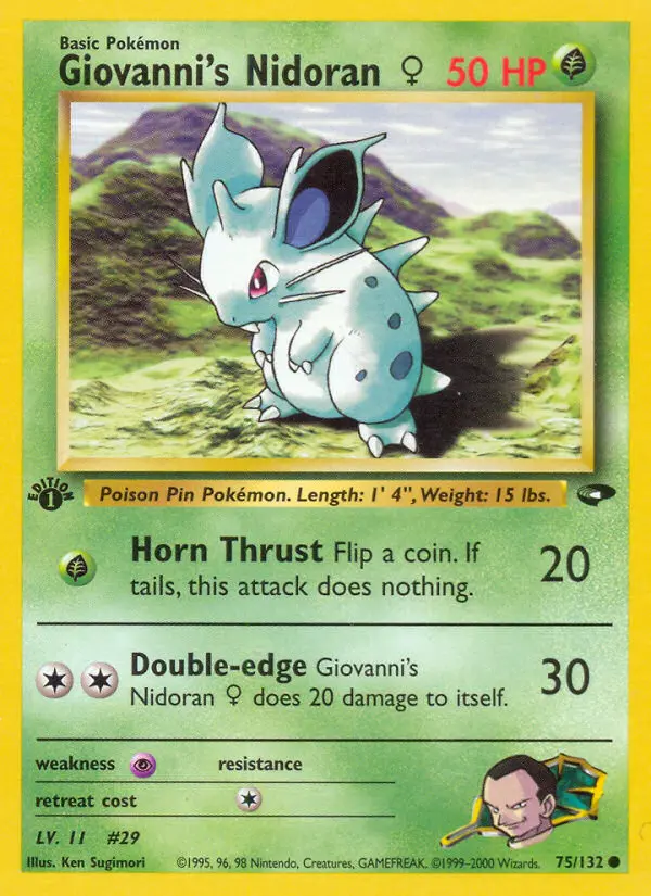 Giovanni's Nidoran♀ - 75