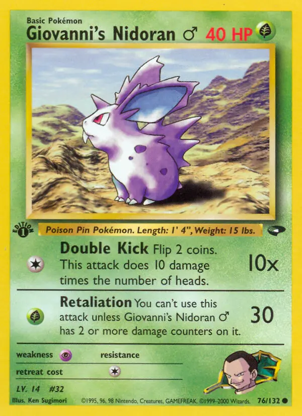 Giovanni's Nidoran♂ - 76