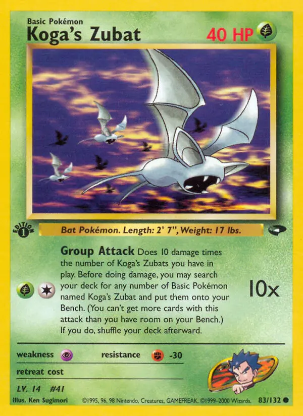 Koga's Zubat - 83