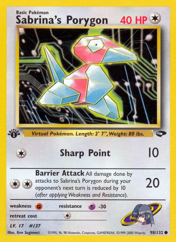 Sabrina's Porygon - 98