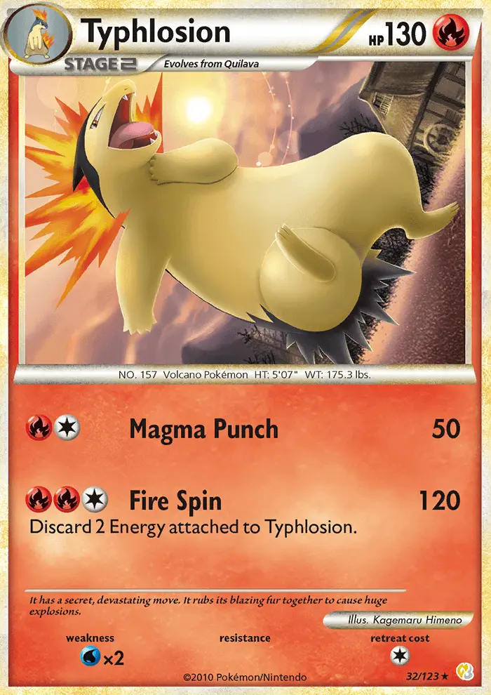 Typhlosion - 32