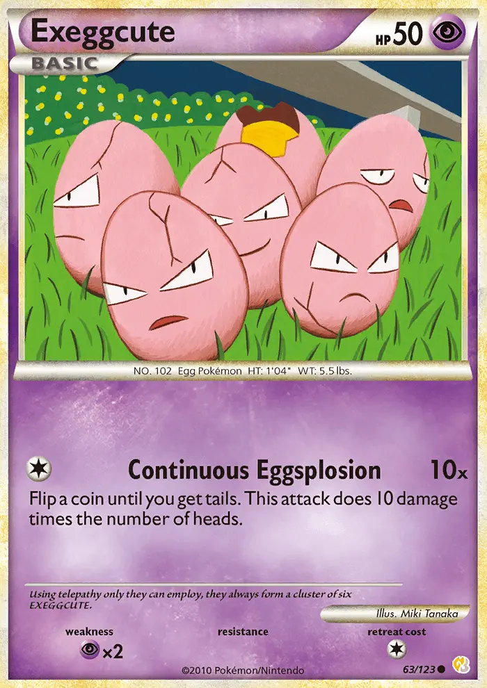 Exeggcute - 63