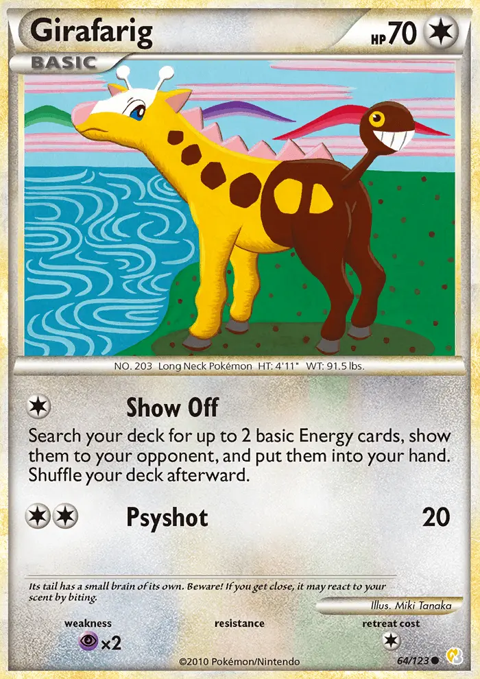 Girafarig - 64