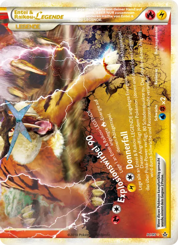 Entei & Raikou LEGENDE - 91