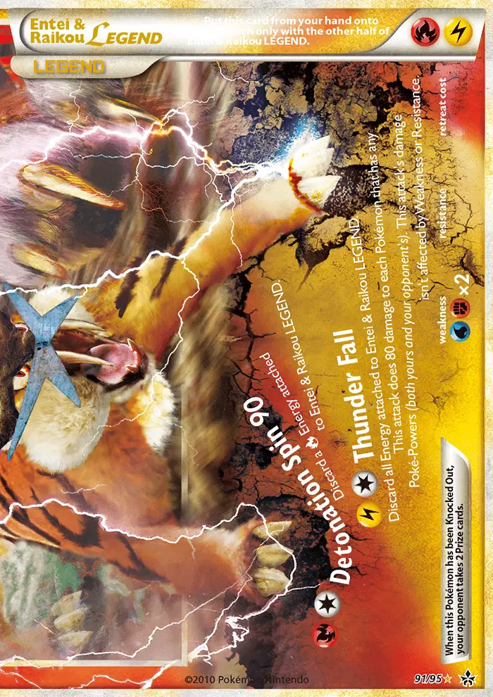 Entei & Raikou LEGEND - 91
