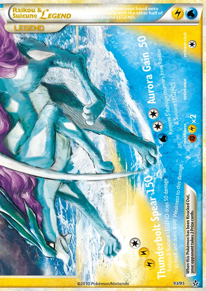 Raikou & Suicune LEGEND - 93
