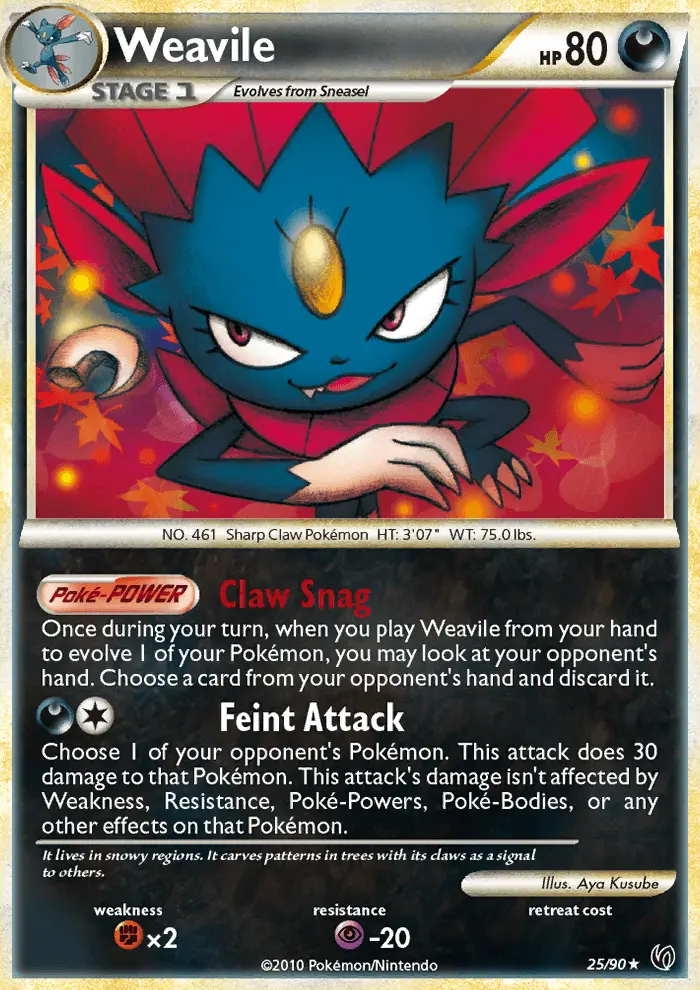 Weavile - 25