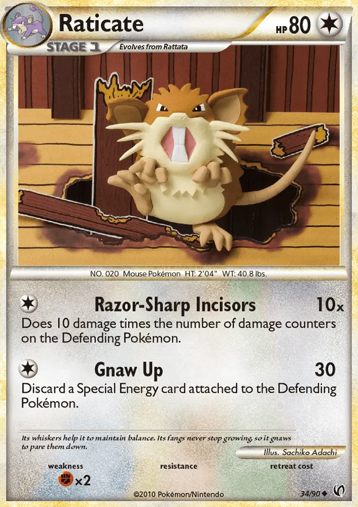 Raticate - 34