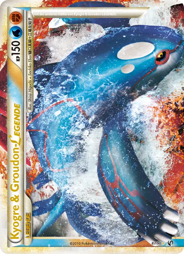 Kyogre & Groudon LEGENDE - 87