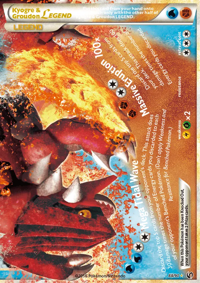 Kyogre & Groudon LEGEND - 88