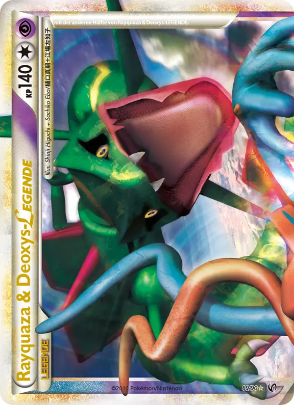 Rayquaza & Deoxys LEGENDE - 89