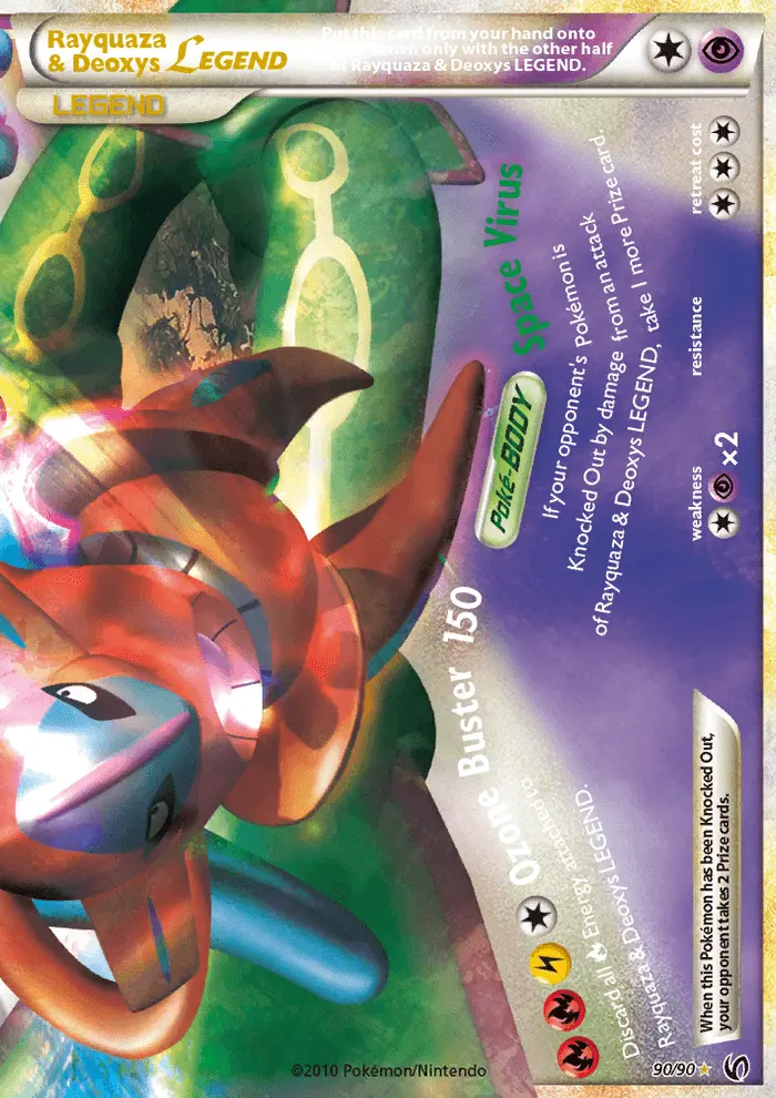 Rayquaza & Deoxys LEGEND - 90