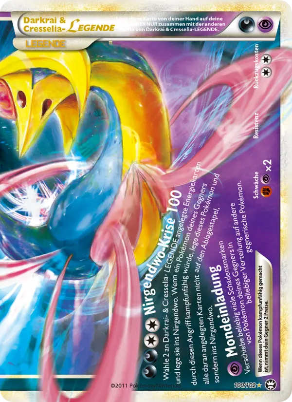 Darkrai & Cresselia LEGENDE - 100