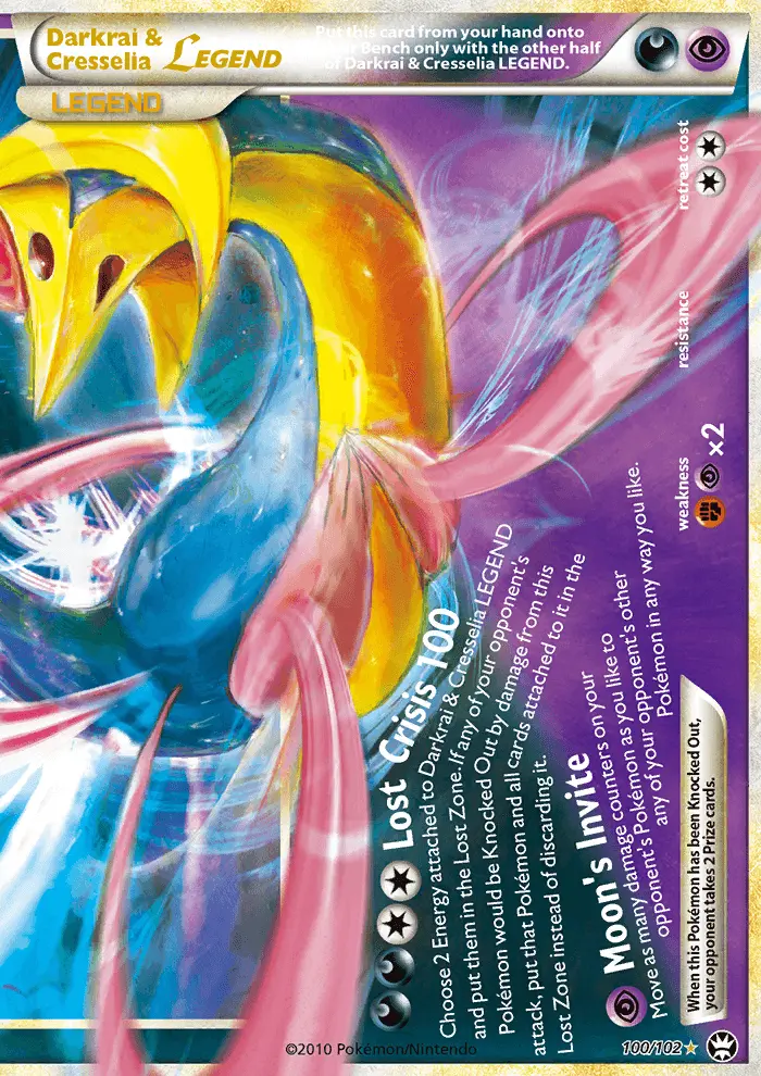 Darkrai & Cresselia LEGEND - 100