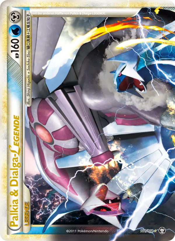 Palkia & Dialga LEGENDE - 101