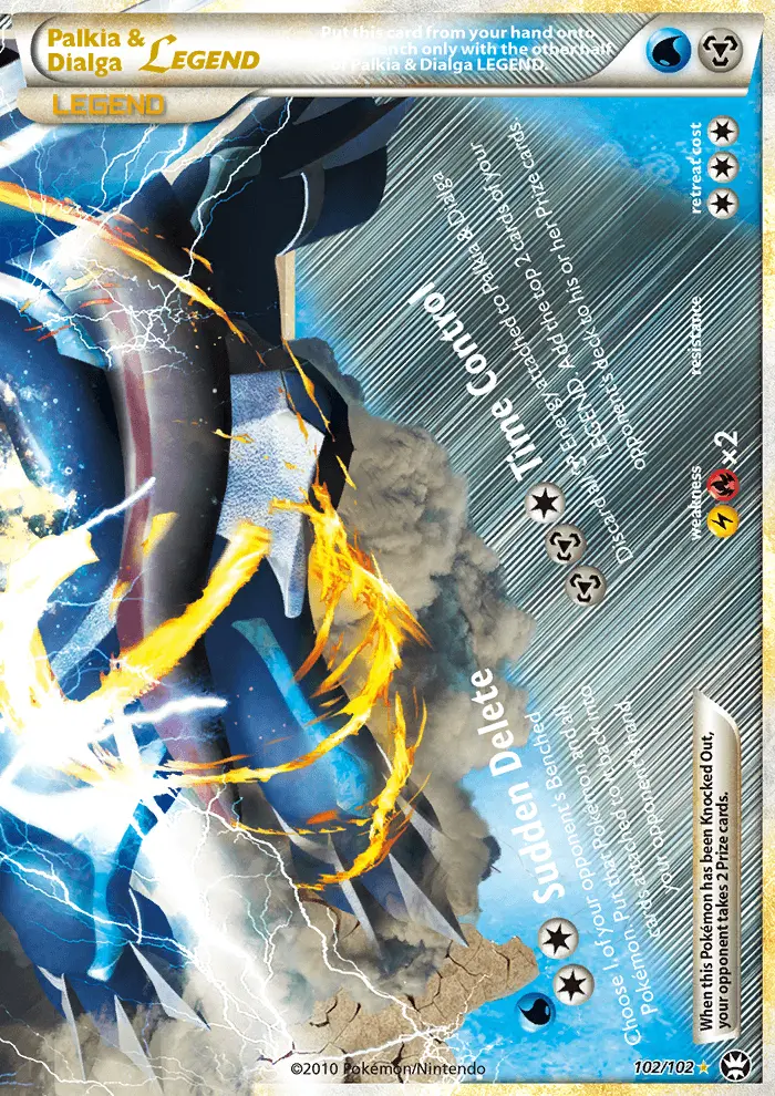 Palkia & Dialga LEGEND - 102