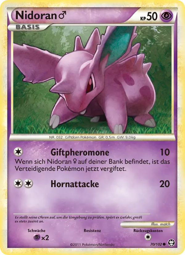 Nidoran m - 70