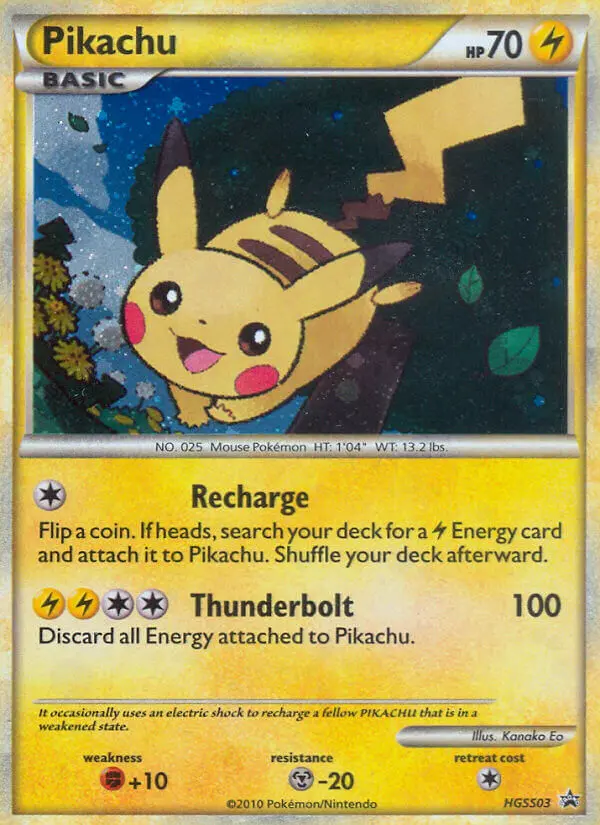 Pikachu - HGSS03