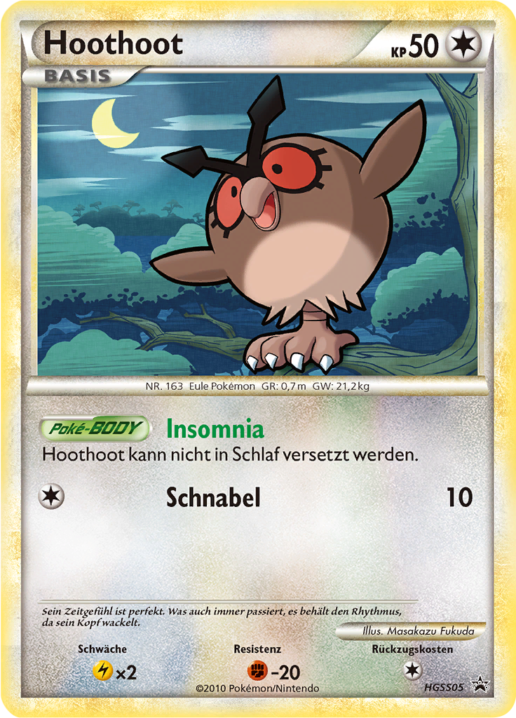 Hoothoot - HGSS05