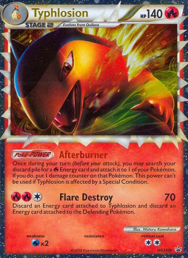Typhlosion - HGSS09