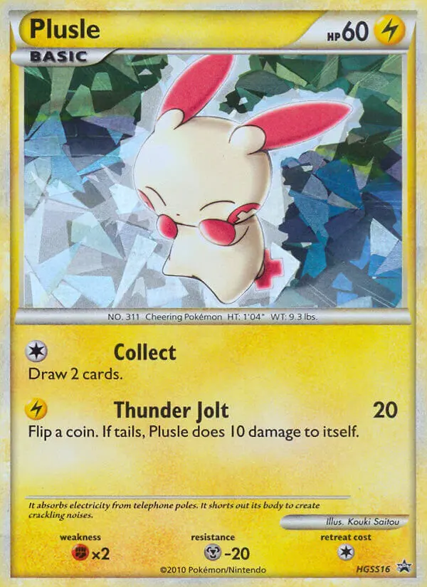 Plusle - HGSS16