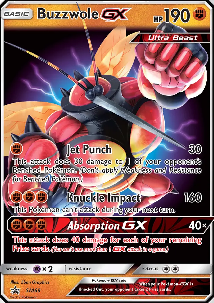 Buzzwole GX - 142