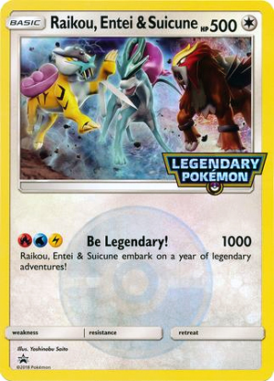 Raikou, Entei & Suicune - 151