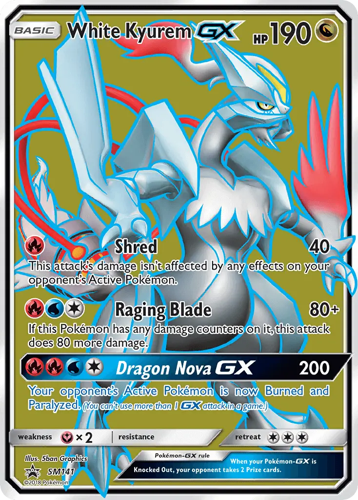White Kyurem GX - 168