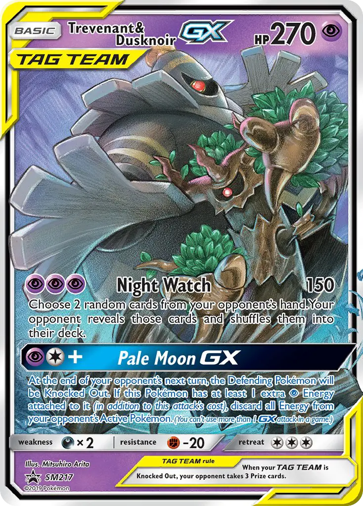 Trevenant & Dusknoir GX - 187