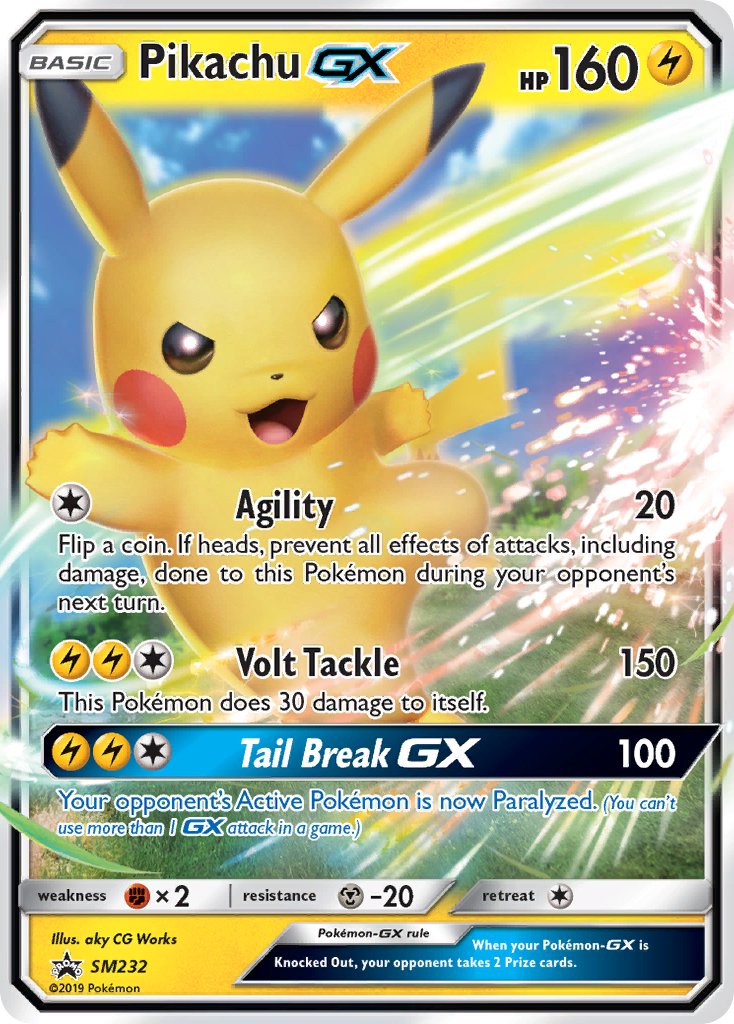 Pikachu GX - 192