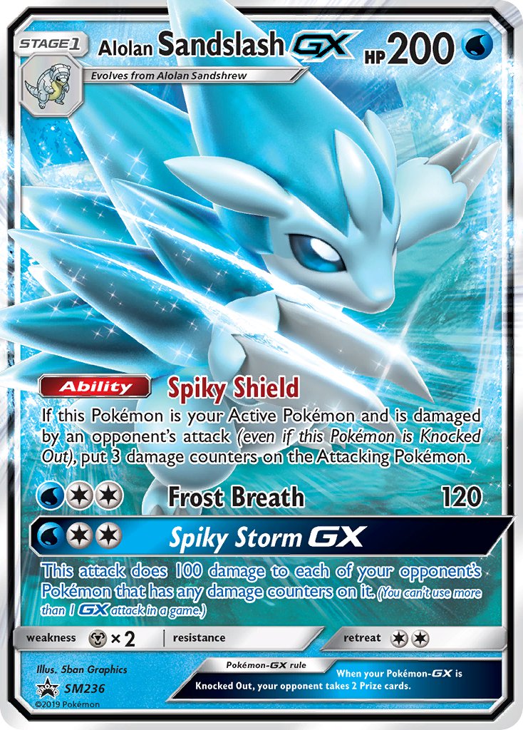 Alolan Sandslash GX - 194
