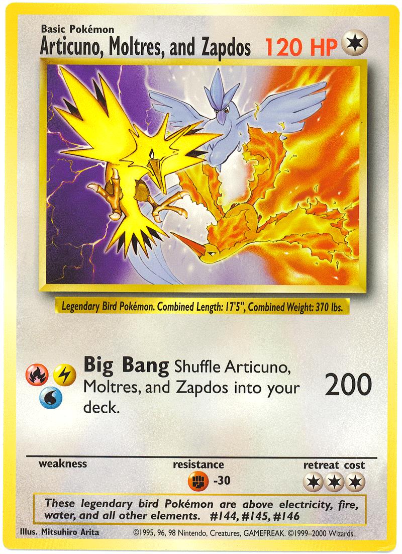 Articuno, Moltres, and Zapdos - 2