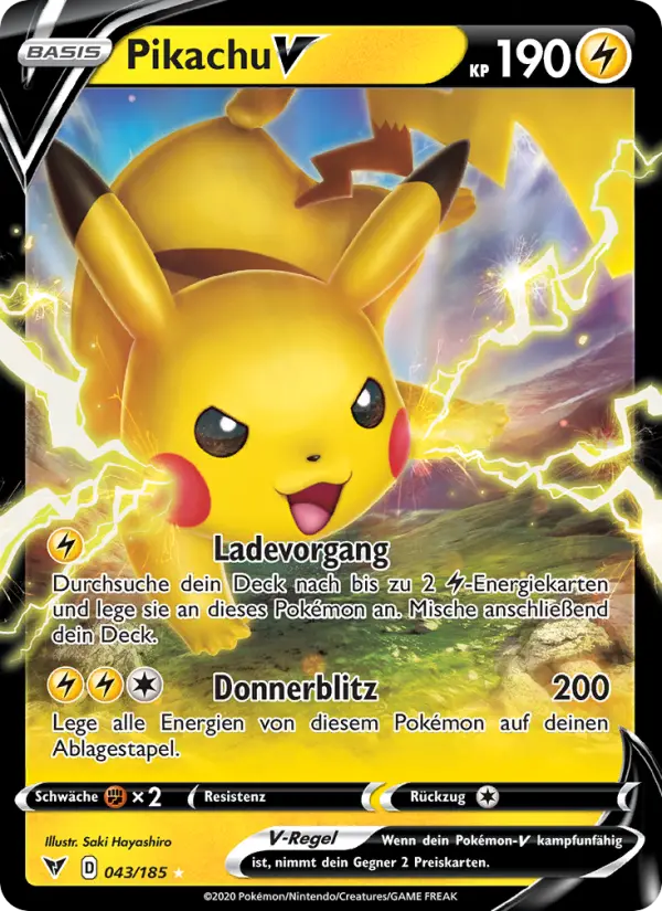 Pikachu V - 228