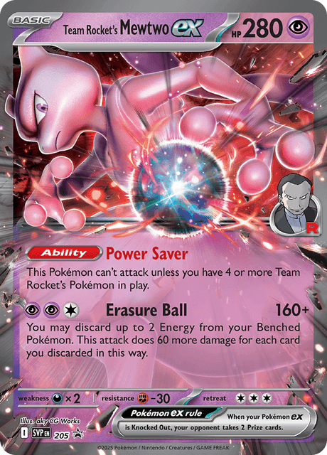 Team Rocket's Mewtwo ex - 361