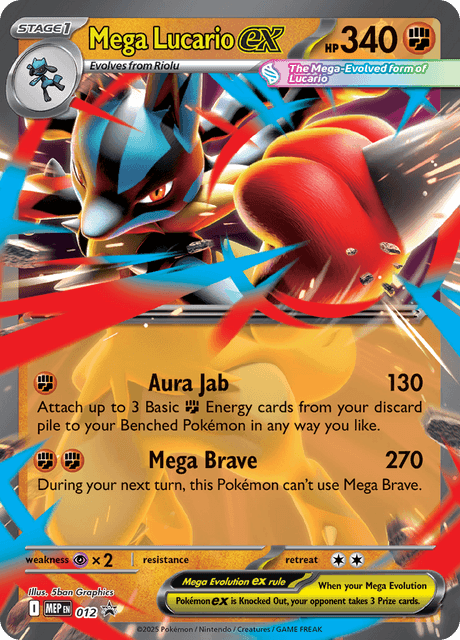 Mega Lucario ex - 382