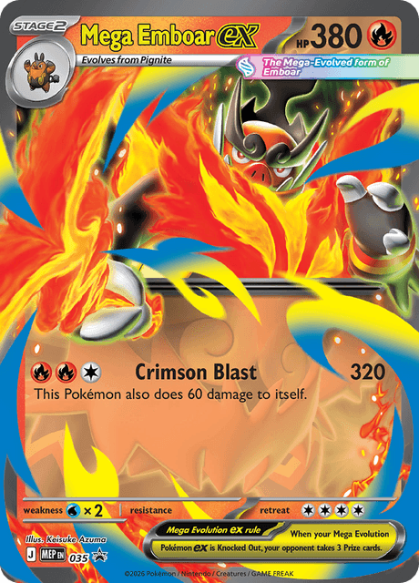 Mega Emboar ex - 386