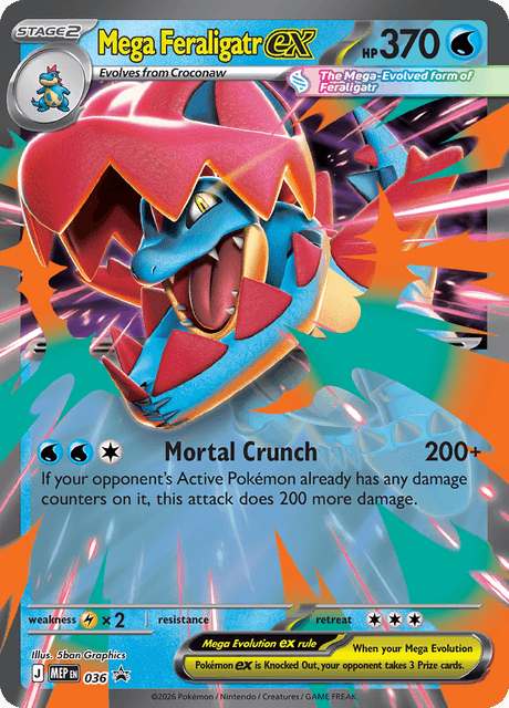 Mega Feraligatr ex - 387
