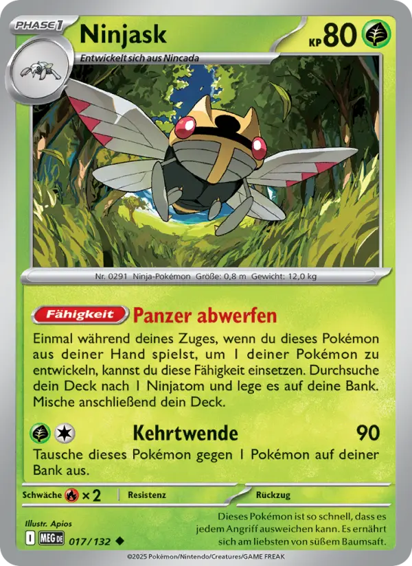 Ninjask - 017