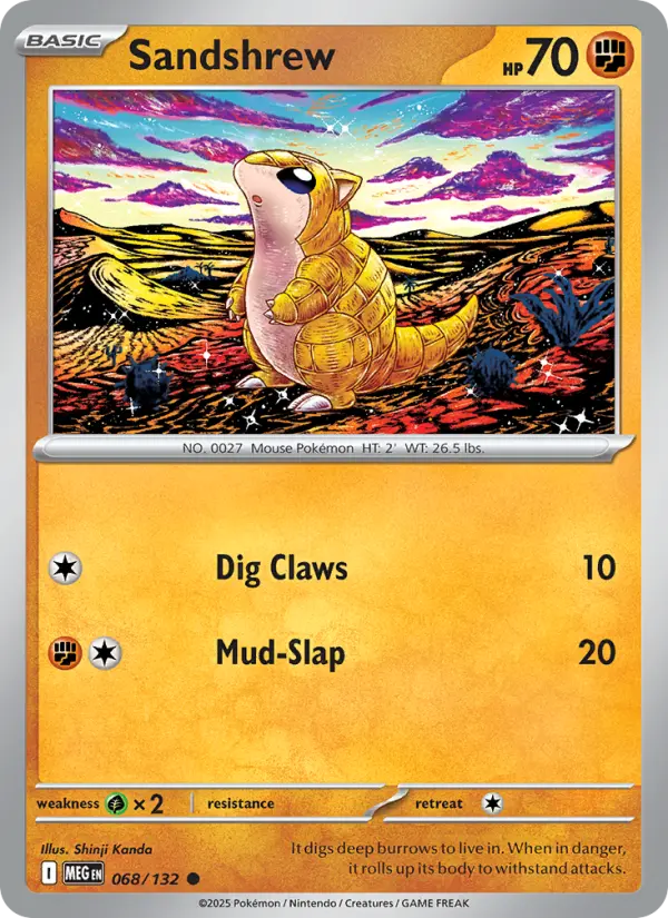 Sandshrew - 068