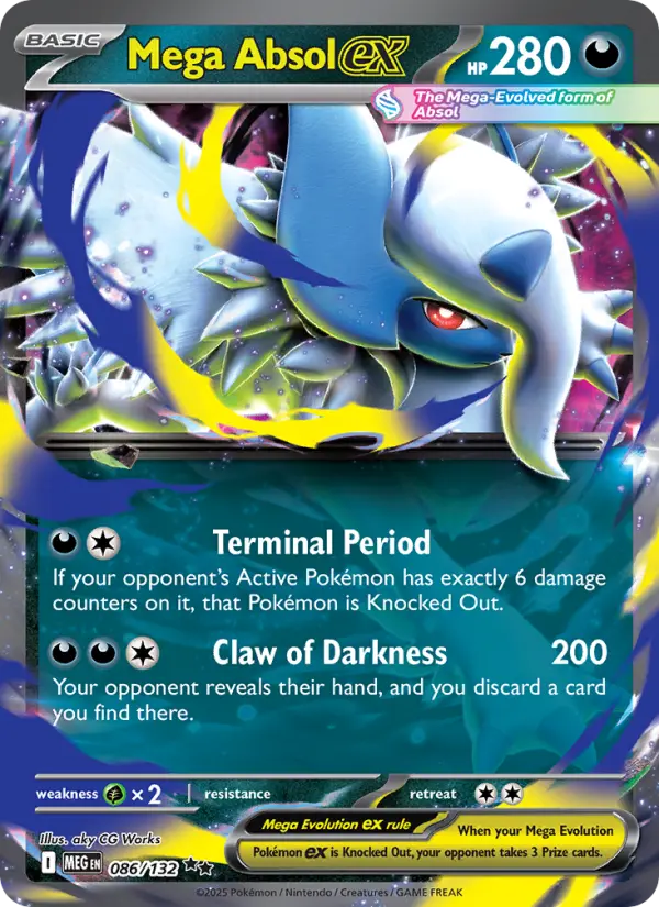 Mega Absol ex - 086
