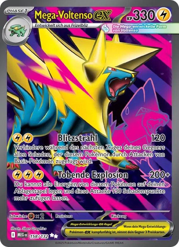 Mega Voltenso-ex - 158