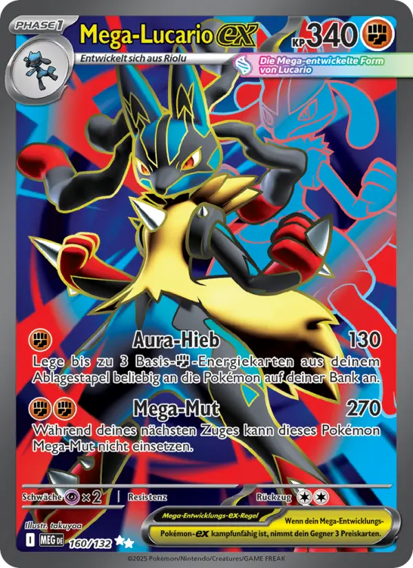 Mega-Lucario-ex - 160