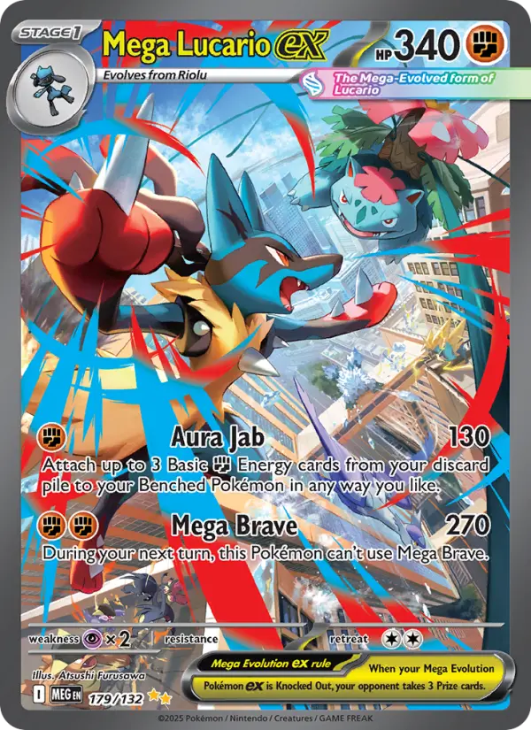 Mega Lucario ex - 179